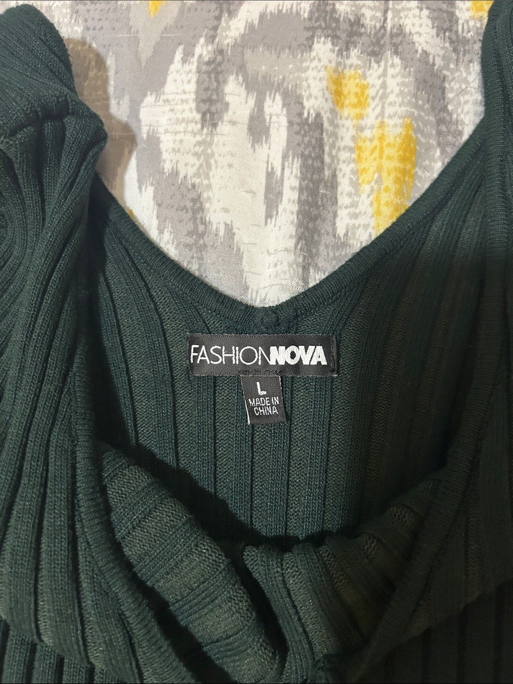 Knit Ribbed Dress - Picture 5 of 5